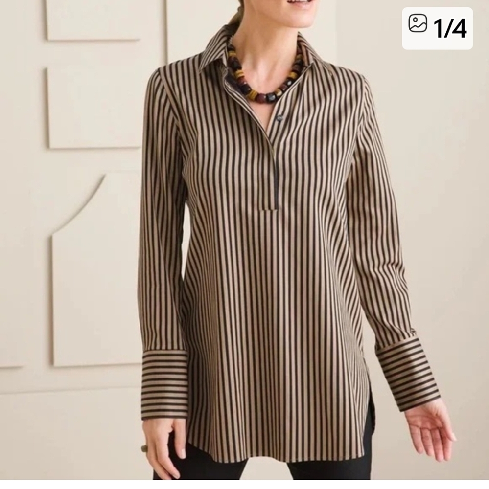 Chicos No Iron Stretch Tunic